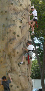Rock climbing