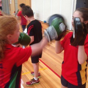 Jells Park Primary School - Boxing Training Session