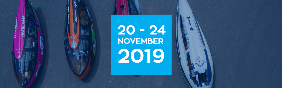 2019 Event Dates from Wednesday 20 November to Sunday 24 November 2019