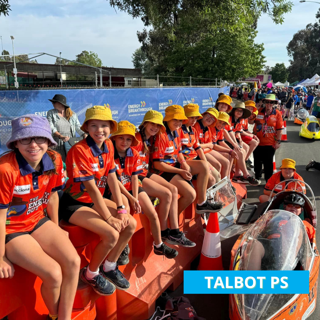 Talbot Primary School students at the Energy Breakthrough
