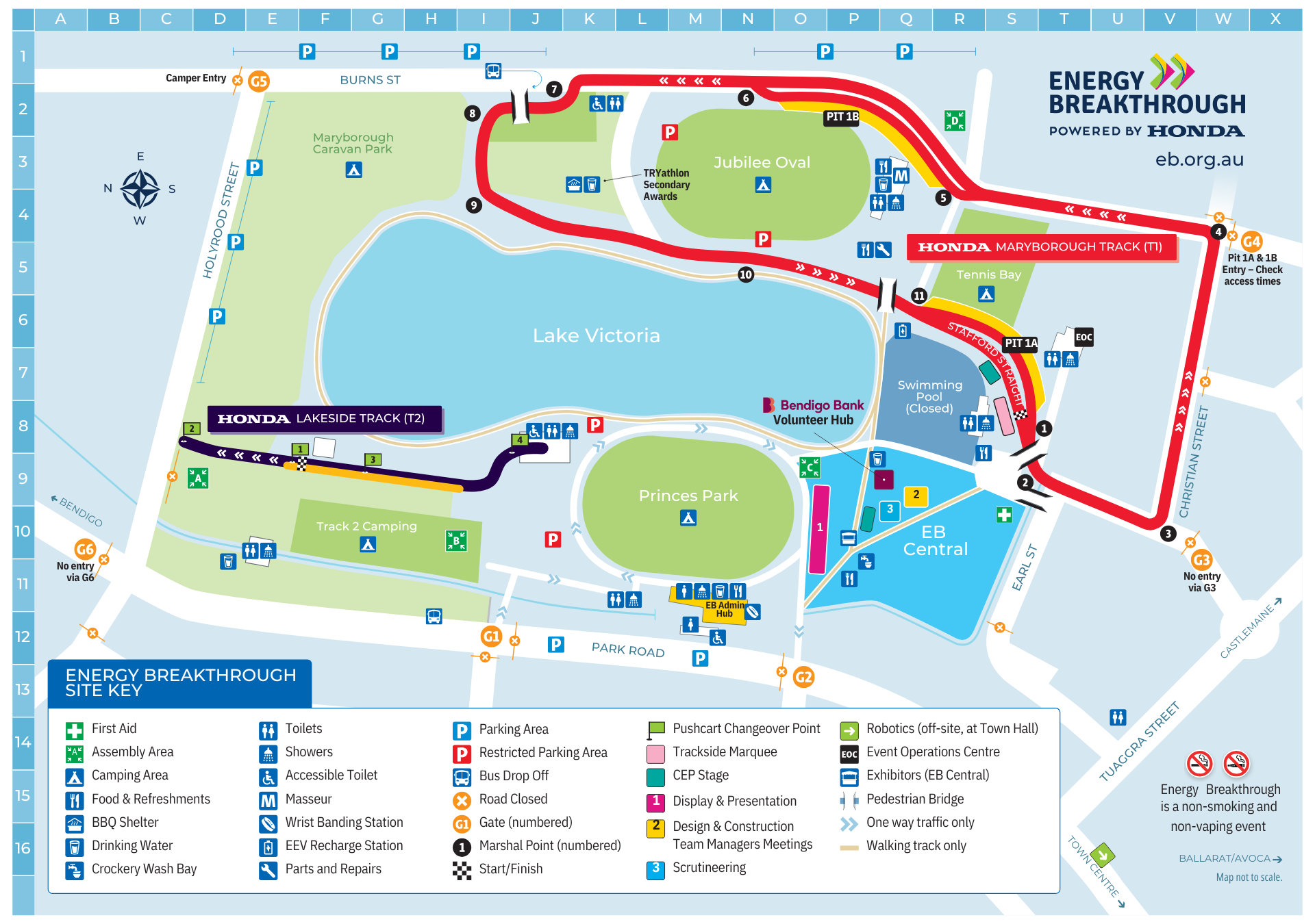 Energy Breakthrough event site map
