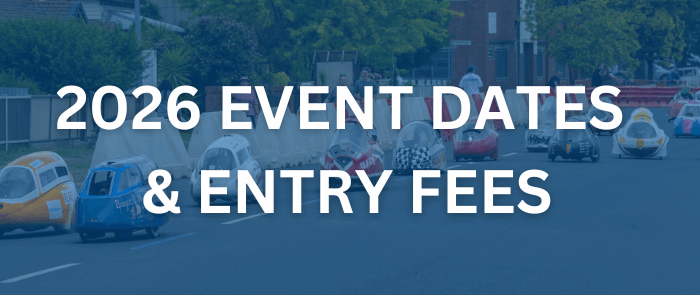 2026 Event Dates and Entry Fees